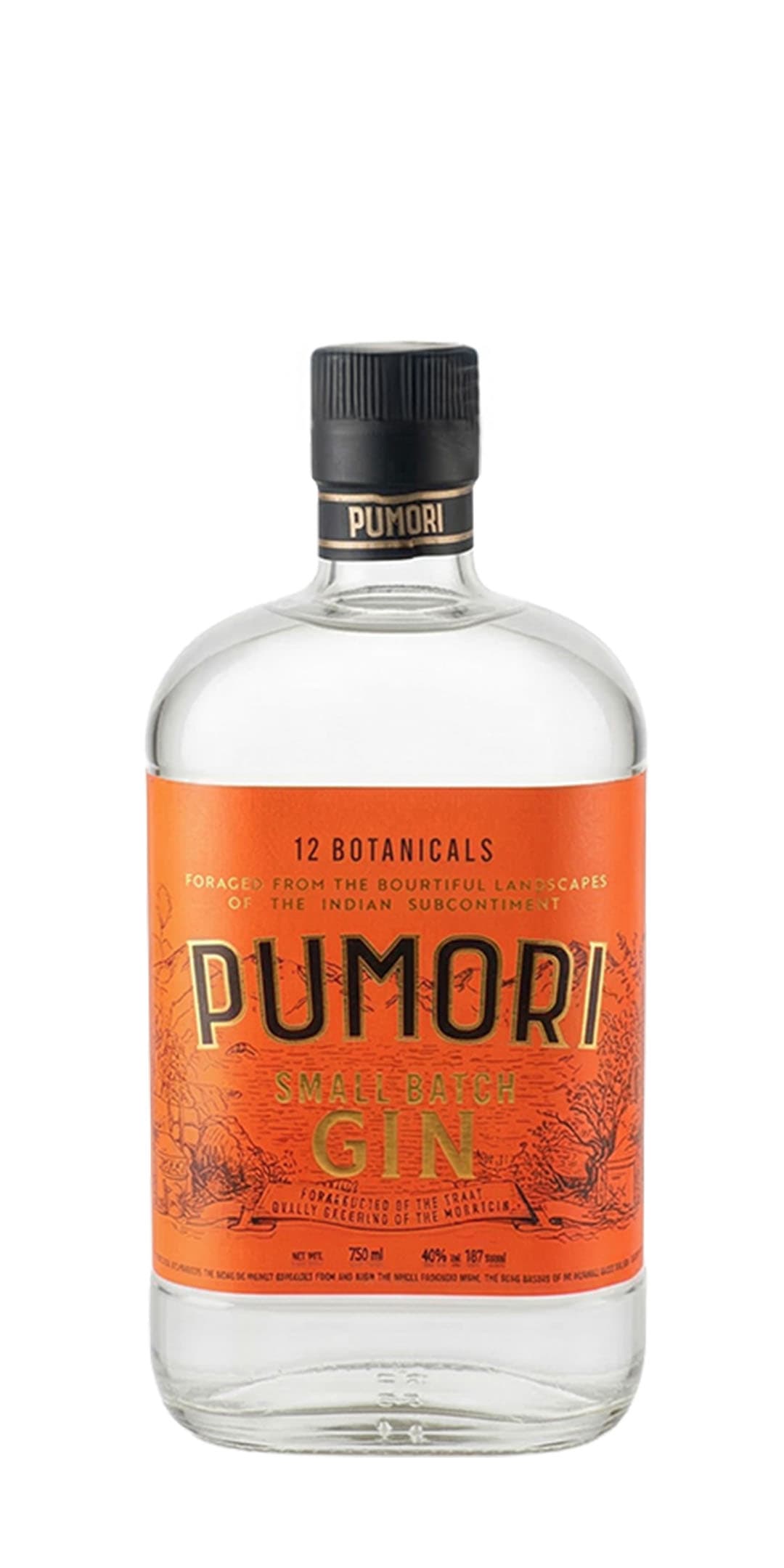 Pumori Gin bottle