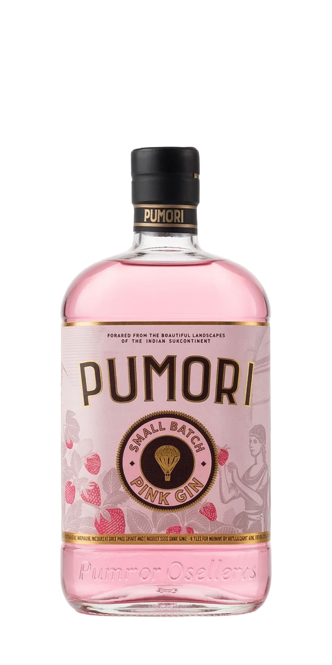 Pumori Pink Gin bottle