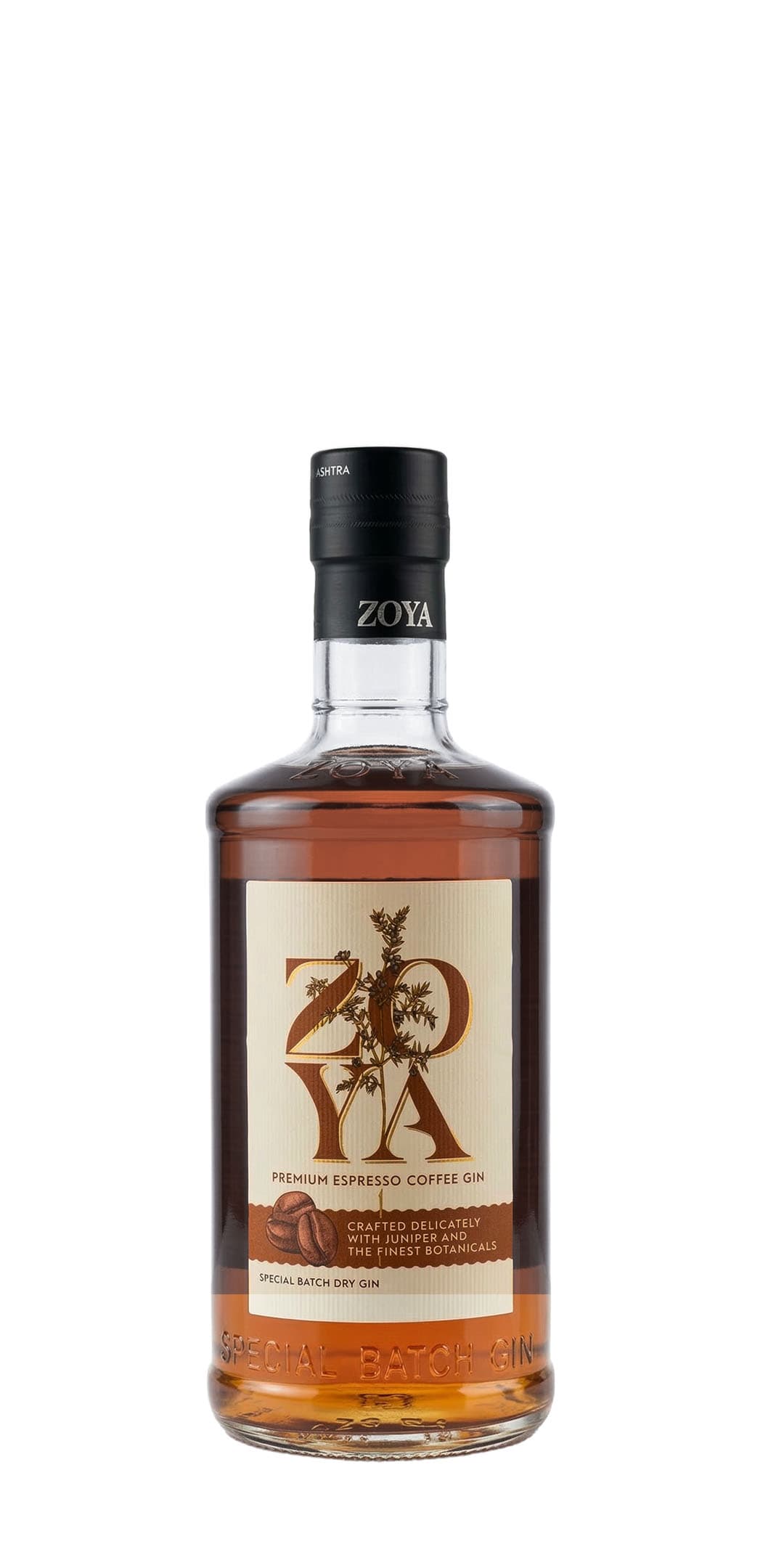 Zoya Espresso Coffee Gin bottle