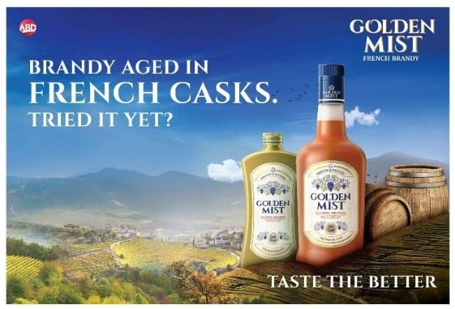 Golden Mist by ABD Brings French Cask Sophistication to Indian Brandy Lovers