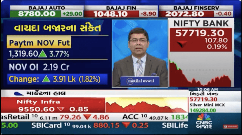 03 CNBC Bajar News 06 Nov 2025 05min 28sec Mr. Alok Gupta, Managing Director, Allied Blenders 10.06am