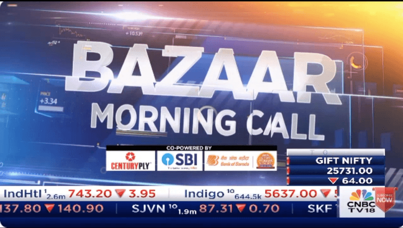 01 CNBC TV 18 News 06 Nov 2025 06min 11sec Mr. Alok Gupta, Managing Director, Allied Blenders 08.39am