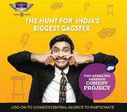 The hunt for India’s funniest comedian has begun as Sterling Reserve Project collaborates with Comedy Central 