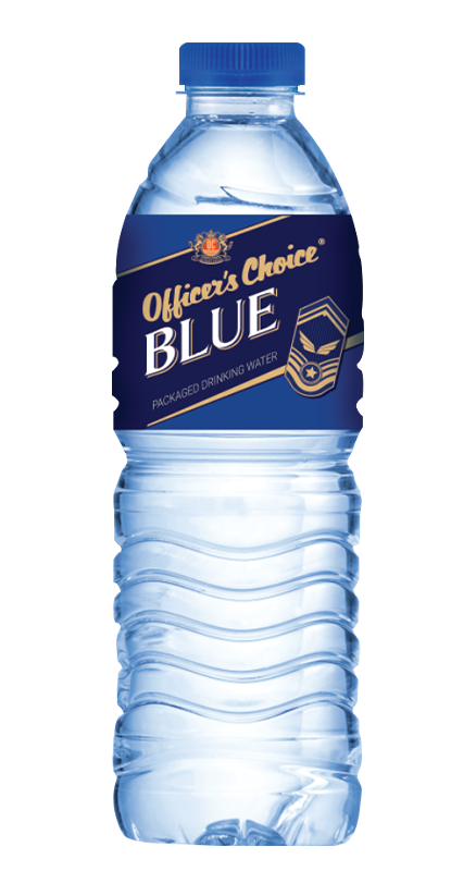 Officer’s Choice Blue Packaged Drinking Water