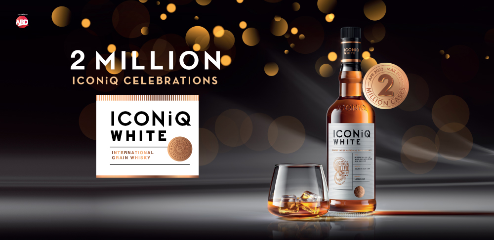 Iconiq White Whisky From Allied Blenders Reaches 2 Million Cases Sold In First Year Of Launch