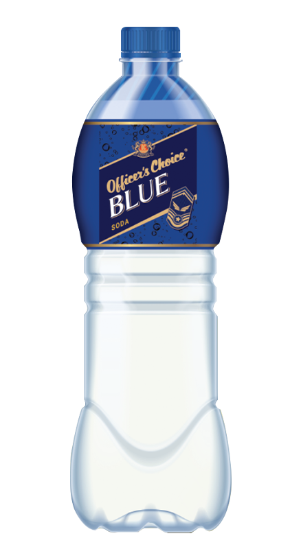 Officer’s Choice Blue Soda