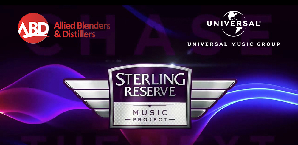 Allied Blenders & Distillers and Universal Music India collaborate to officially launch the Sterling Reserve Music Project