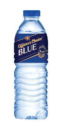 Officer's Choice Blue Packaged Drinking Water