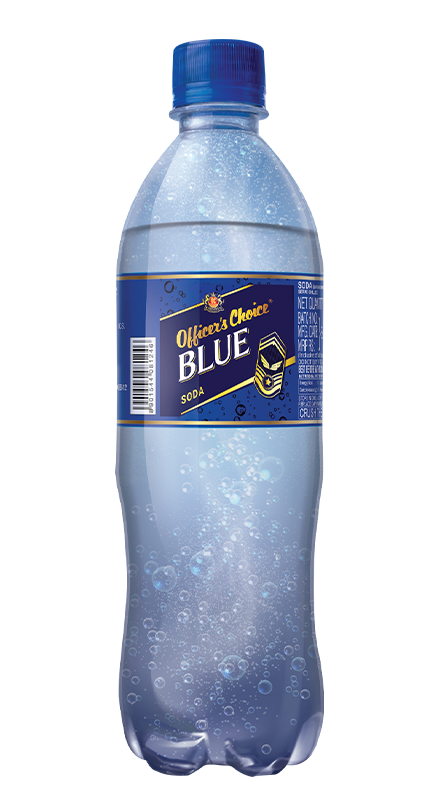 Officer’s Choice Blue Soda