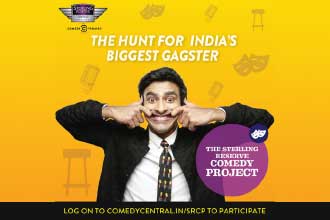 The hunt for India’s funniest comedian has begun as Sterling Reserve Project collaborates with Comedy Central