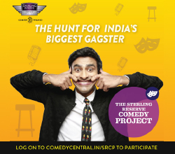 The hunt for India’s funniest comedian has begun as Sterling Reserve Project collaborates with Comedy Central