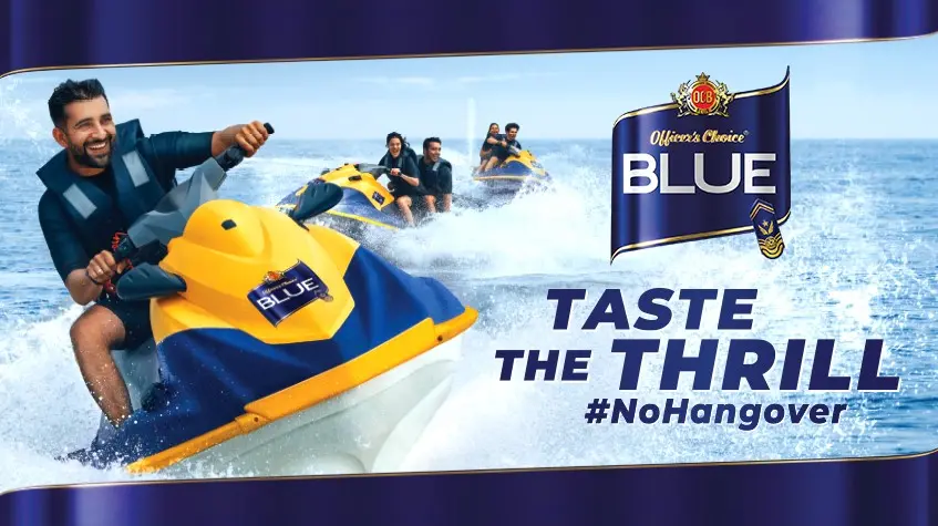 Officer’s Choice Blue Whisky - New TVC Ad - Taste The Thrill