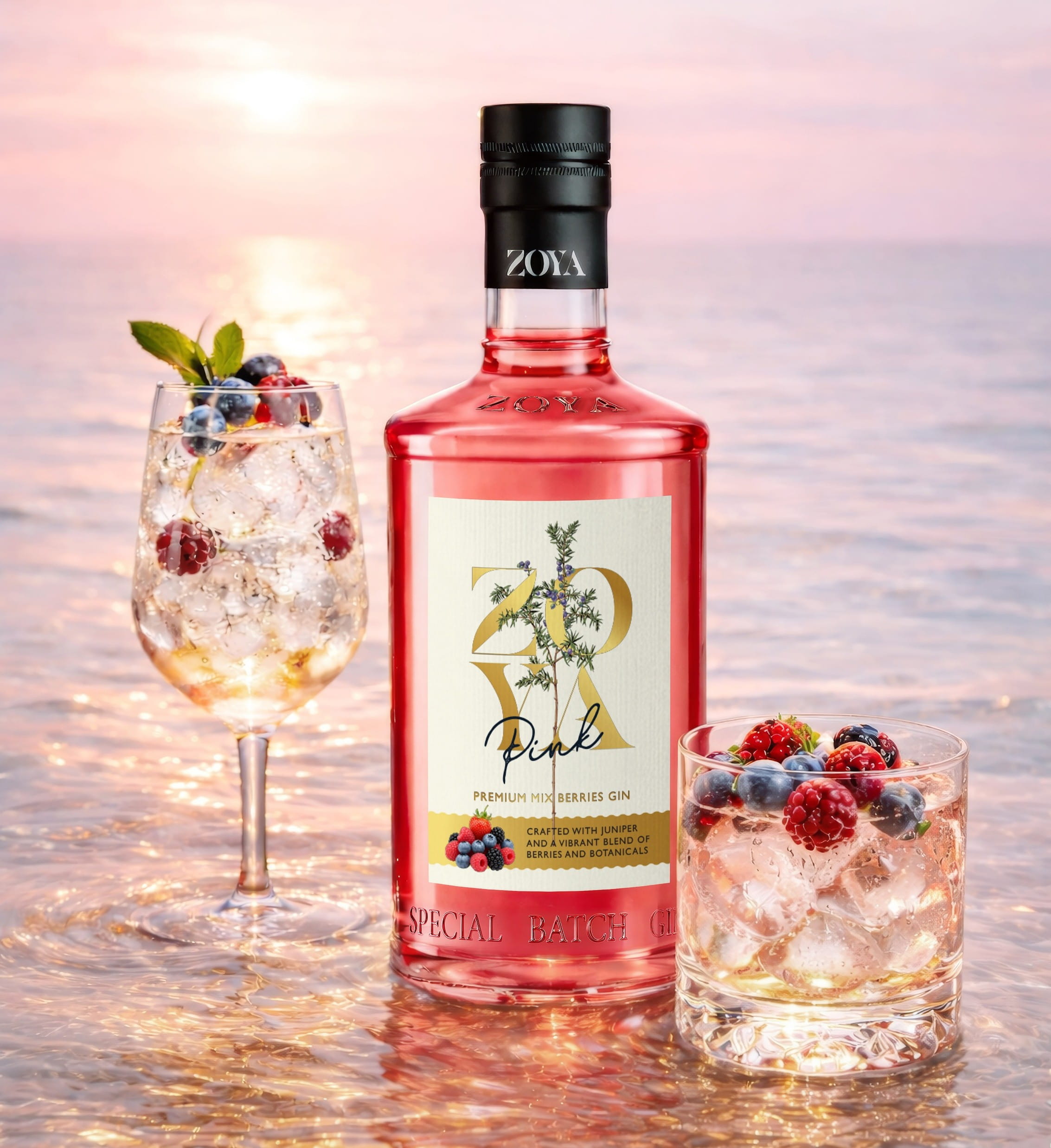 ABD Maestro Continues to Expand Its Premium Gin Portfolio with the Launch of ZOYA PINK Mix Berries Gin